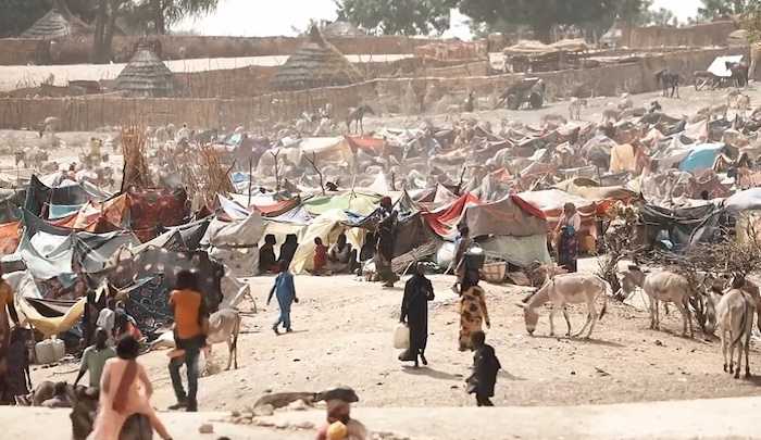 Photo: Sudan refugee camp, Henry Wilkins/VOA, Public domain, Wikimedia Commons